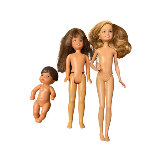 3 Young Barbies
