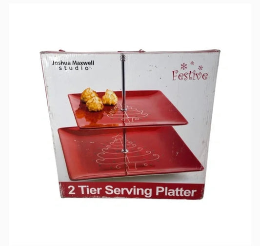 2 Tier Serving Platter